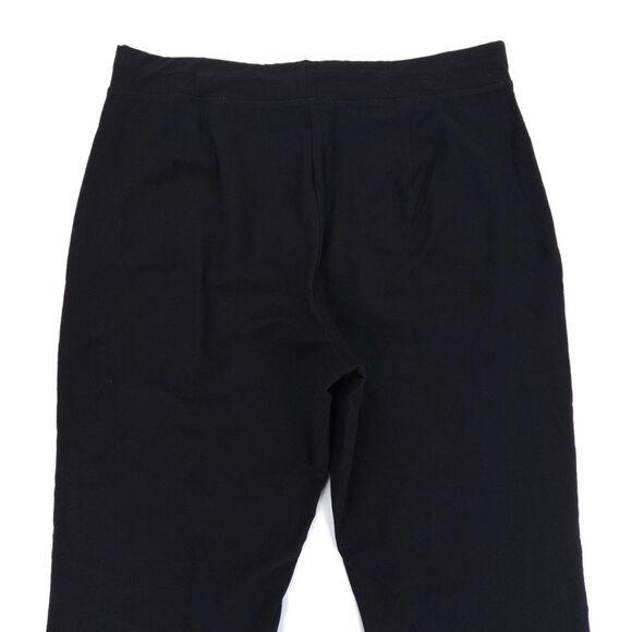 NEW Eileen Fisher System Washable Stretch Crepe Ankle Pant Black Quiet Luxury - Picture 6 of 7